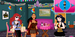Princess Halloween Party Room Decor