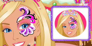 Spiel - Barbie Magical Face Painting