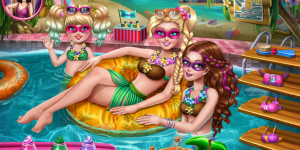 Spiel - Super Barbie Pool Party