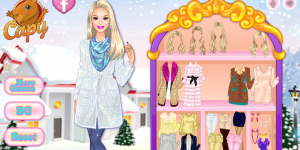 Barbie' s Winter Glitter Trends