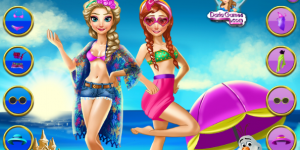 Spiel - Elsa And Anna Summer Break