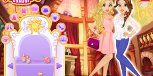 Spiel - Rapunzel Blonde vs Brunette