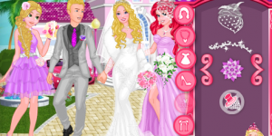 Spiel - Princess at Barbie's Wedding