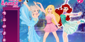 Spiel - Barbie Skating With Princesses