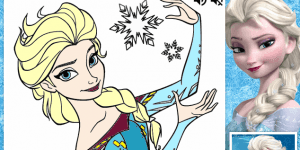 Spiel - Elsa Coloring