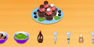 Spiel - Chocolate Cupcakes: Sara's Cooking Class