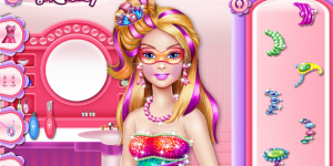 Spiel - Super Barbie Hair Color