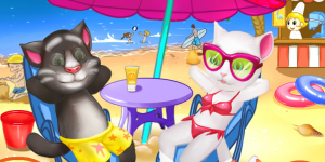 Spiel - Tom and Angela Cat Beach Holiday