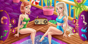 Spiel - Elsa & Anna Yacht Pool Party