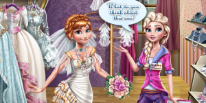 Elsa Preparing Anna Wedding