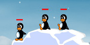 Spiel - Pinguin Battle
