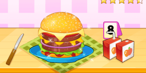 Spiel - Hamburger Making Competition