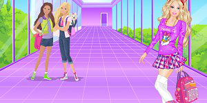 Spiel - Barbie at School