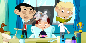 Spiel - Trouble In Hair Saloon Mr. Bean - Part 1