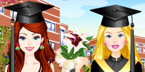 Spiel - Barbie and Ellie Graduation Day Prep